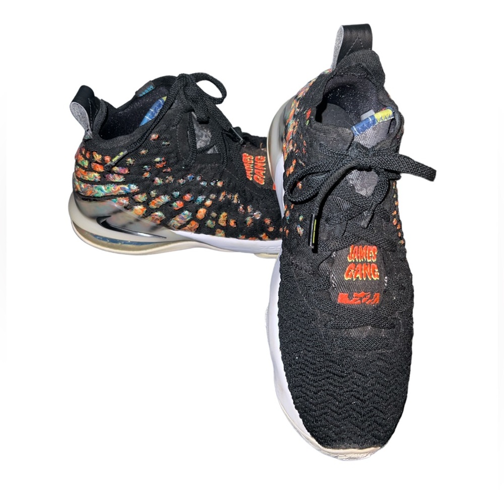 Men’s Nike Air Zoom James Lebron 17 James Gang Multicolored Basketball Shoe